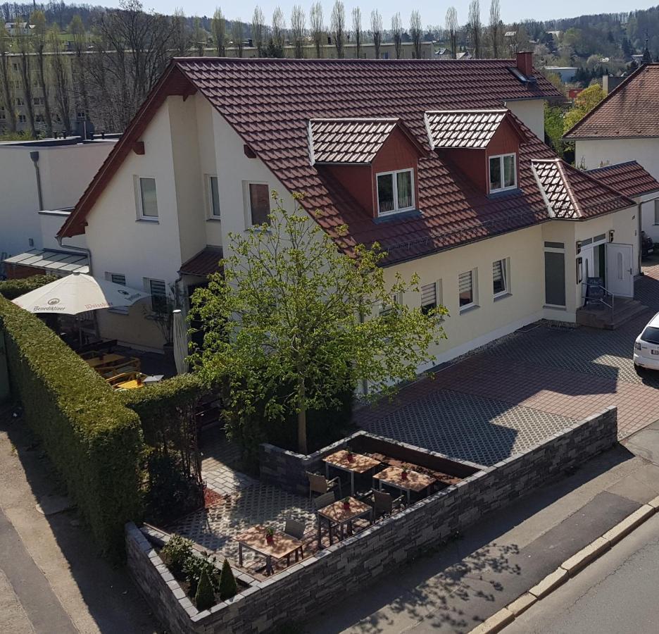 Zum Obstler - Gaststaette Und Pension Gera Eksteriør billede